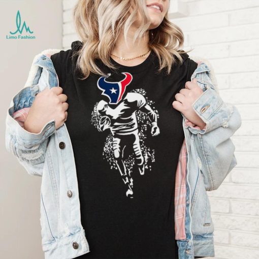 Men's Starter Black Houston Texans Logo Graphic T Shirt