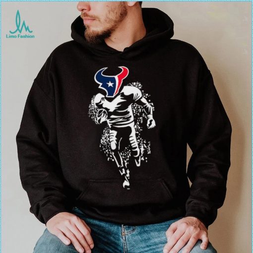 Men's Starter Black Houston Texans Logo Graphic T Shirt