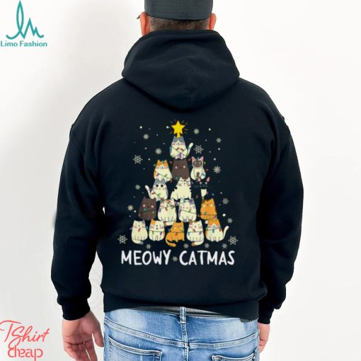 Meowy Catmas Cat Christmas Classic T Shirt