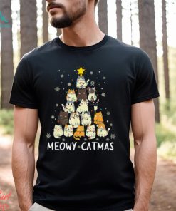 Meowy Catmas Cat Christmas Classic T Shirt