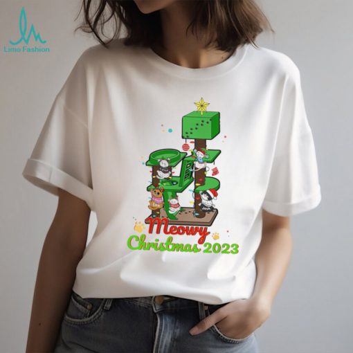 Meowy Christmas 2023, Personalized Shirt