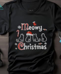 Meowy Christmas Cats Shirt