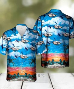 Mercy Flight Eurocopter Kawasaki BK 117A 4 Hawaiian Shirt Men And Women Gift Floral Beach