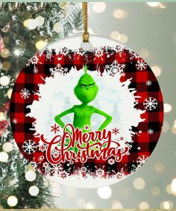 Merry Christmas 2023 Grinch Ornaments