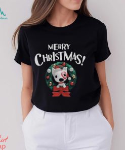 Merry Christmas Bullseye Santa Dog Team Member Target Classic T Shirt