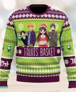 Merry Christmas Fruits Basket Ugly Christmas Sweater Funny Gift Ideas Christmas