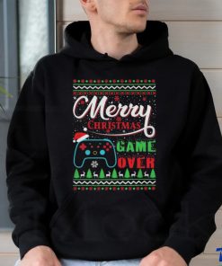 Merry Christmas Game Over Ugly Christmas Shirt