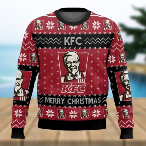 Merry Christmas KFC Fast Food Ugly Christmas Sweater