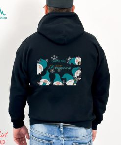 Merry Christmas Miami Dolphins Funny Sport Black