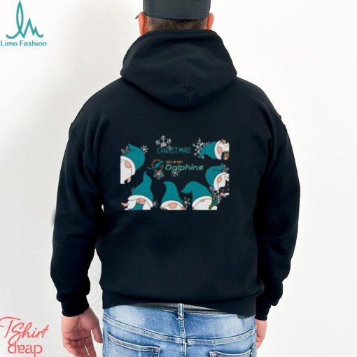 Merry Christmas Miami Dolphins Funny Sport Black