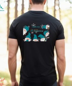 Merry Christmas Miami Dolphins Funny Sport Black