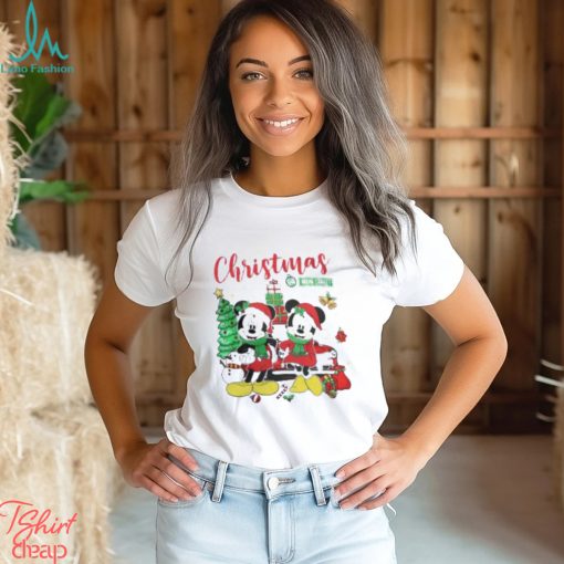 Merry Christmas Mickey And Minnie Shirt