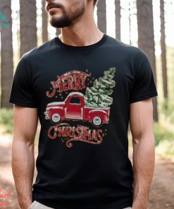 Merry Christmas Rustic Truck T Shirt