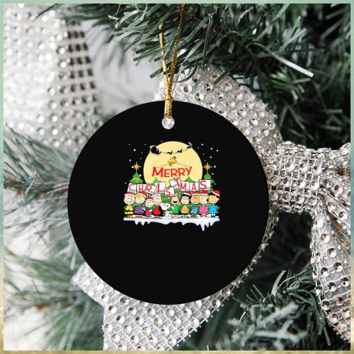 Merry Christmas The Peanuts Characters Ornament Christmas