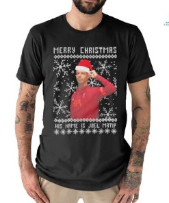 Merry Christmas his name is Joel Matip ugly shirt