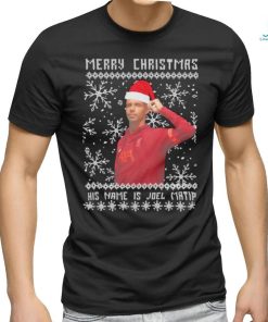 Merry Christmas his name is Joel Matip ugly shirt