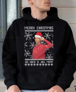 Merry Christmas his name is Joel Matip ugly shirt