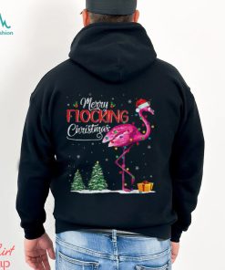 Merry Flocking Christmas Christmas Flamingo Classic T Shirt