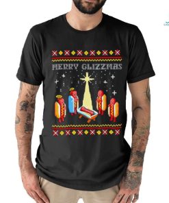 Merry Glizzmas Tacky ugly Christmas shirt