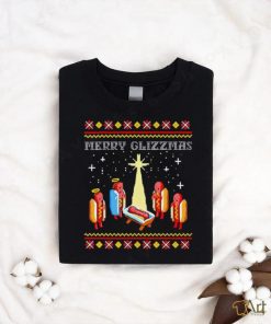 Merry Glizzmas Tacky ugly Christmas shirt