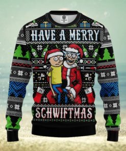 Merry Rick And Morty Ugly Christmas