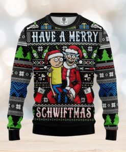 Merry Rick And Morty Ugly Christmas