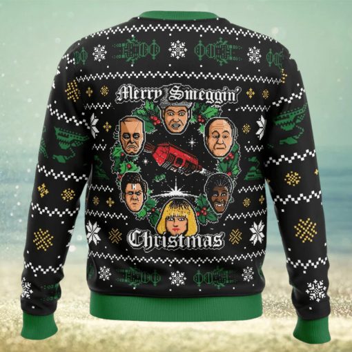 Merry Smeggin’ Christmas Red Dwarf Ugly Christmas Sweater 1