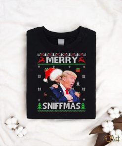 Merry Sniffmas Trump Biden Ugly Christmas Shirt, hoodie, sweater, long sleeve and tank top Merry Sniffmas Trump Biden Ugly Christmas Shirt