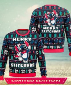 Merry Stitchmas Stitch Ugly Christmas Sweater