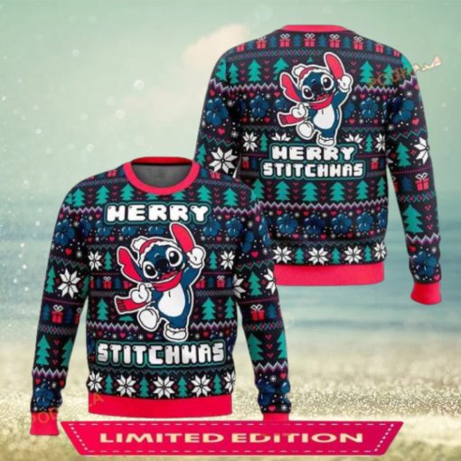 Merry Stitchmas Stitch Ugly Christmas Sweater