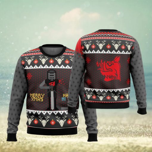 Merry Xmas and Happy Ni Year Monty Python Ugly Christmas Sweater