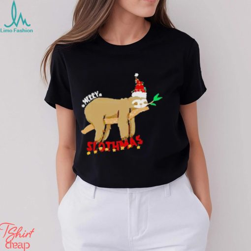 Merry slothmas Christmas shirt