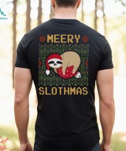 Merry slothmas sloth christmas ugly sweater pattern christmas png shirt digital t shirt designs for sale