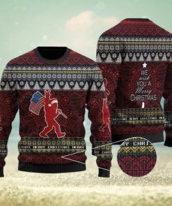 Mery Christmas Bigfoot Ugly Christmas Sweater Perfect Holiday Gift