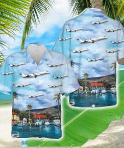 Mesa Airlines Bombardier CRJ 200LR Hawaiian Shirt