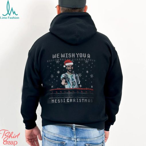 Messi Christmas Argentina Gift For Fan T Shirt