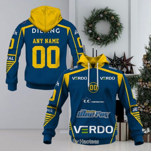 Metal Ligaen Herning Blue Fox Home Jersey 2324 Style Hoodie, T Shirt, Zip Hoodie, Sweatshirt