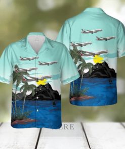 Mexican Air Force Boeing 787 8 Dreamliner Aloha Short Sleeve 3D Printed Hawaiian Shirt For Men And Women