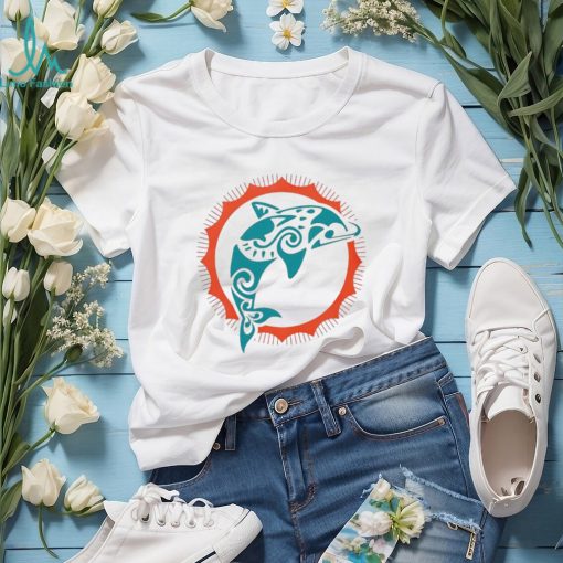 Miami Dolphins Aloha Miami logo shirt