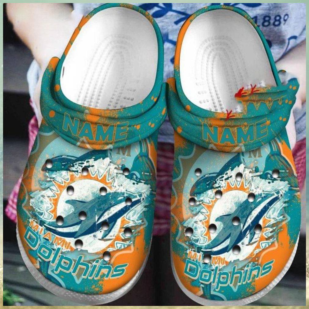 Miami Dolphins Crocs Clog Shoes Miami Dolphins Crocs Clog Shoes