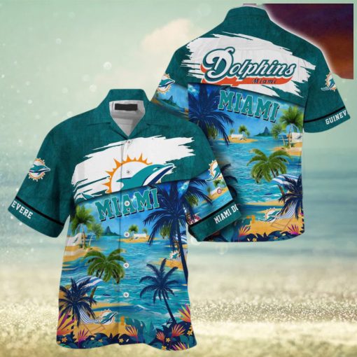 Miami Dolphins NFL Customized Summer Hawaii Shirt For Sports Fans