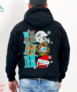 Miami Dolphins NFL ho ho ho Christmas shirt