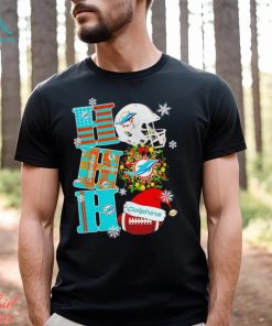 Miami Dolphins NFL ho ho ho Christmas shirt