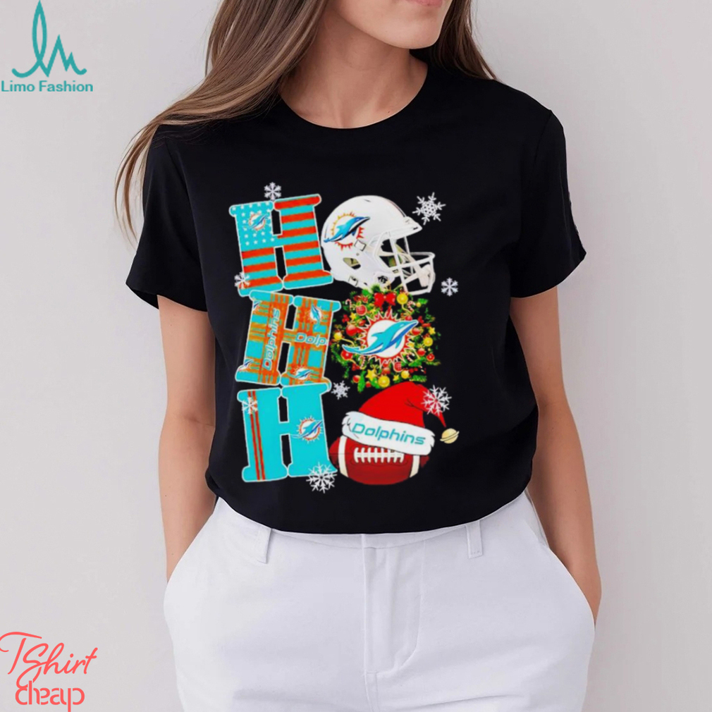 Miami Dolphins NFL ho ho ho Christmas shirt Miami Dolphins NFL ho ho ho Christmas shirt