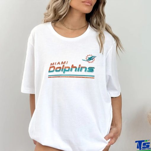 Miami Dolphins New Era Women’s Third Down Colorblock T Shirt