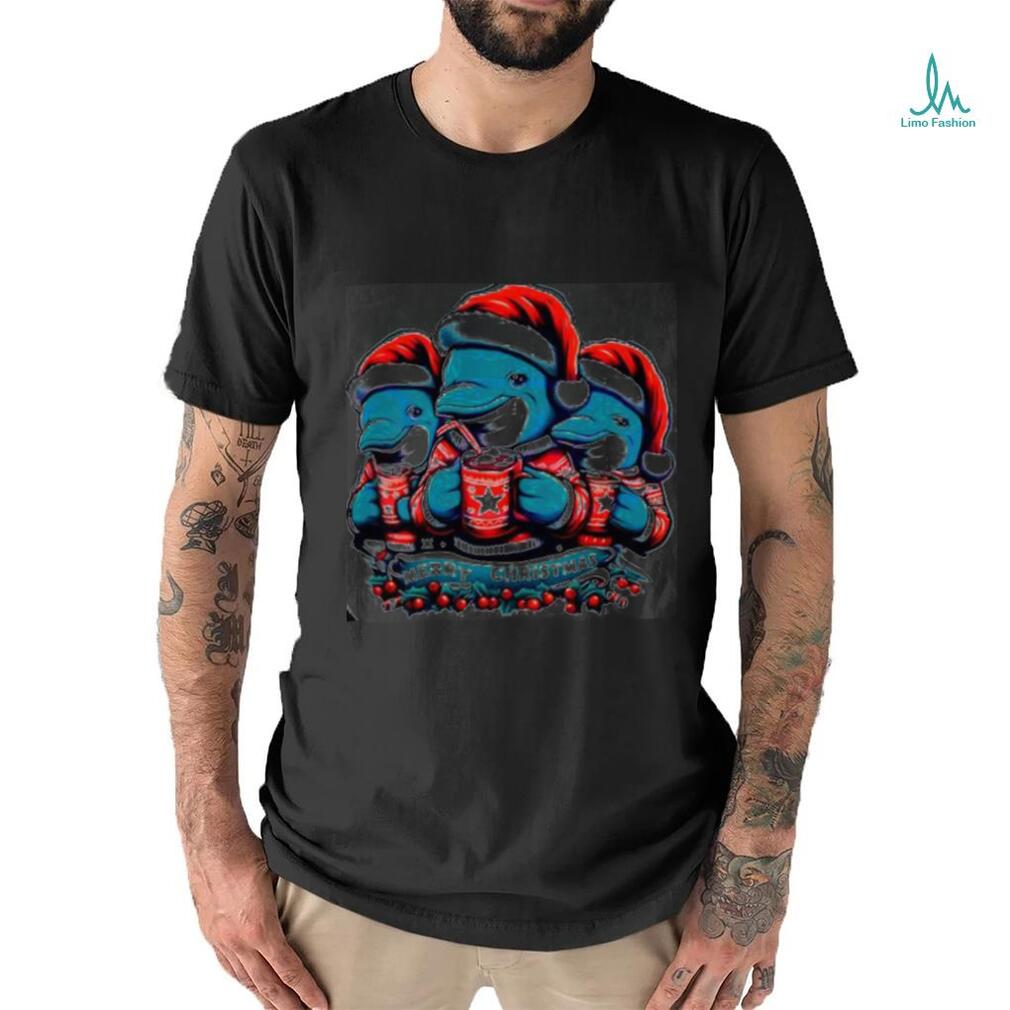Miami Dolphins Nfl Team Merry Christmas Shirt Miami Dolphins Nfl Team Merry Christmas Shirt