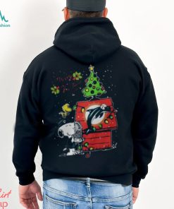 Miami Dolphins Shirt Snoopy Merry Christmas