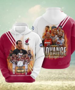 Miami Heat Advance NBA Finals 2023 Eastern Conference Champions Hoodie Sweatshirt 3D