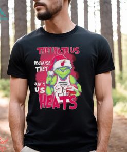 Miami Heat Basketball Team They Hate Us Because They Ain’t Us Heats Grinch Christmas Shirts, hoodie, sweater, long sleeve and tank top Miami Heat Basketball Team They Hate Us Because They Ain’t Us Heats Grinch Christmas Shirts
