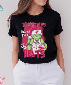 Miami Heat Basketball Team They Hate Us Because They Ain’t Us Heats Grinch Christmas Shirts, hoodie, sweater, long sleeve and tank top Miami Heat Basketball Team They Hate Us Because They Ain’t Us Heats Grinch Christmas Shirts